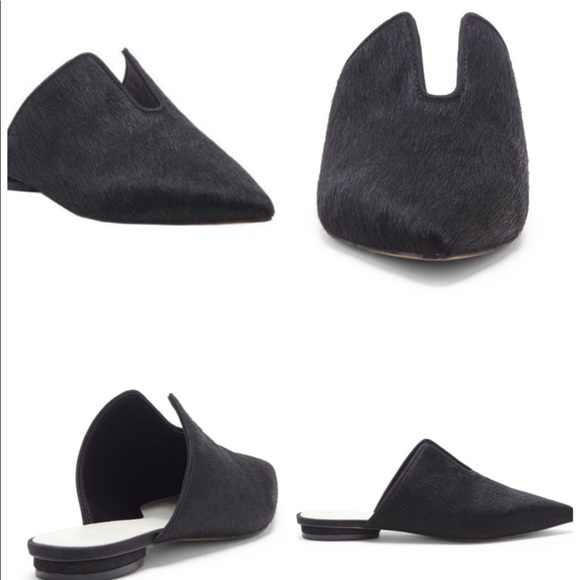 1. State Shoes - 1.State Genia Calf Hair Mules